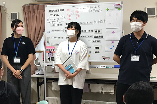 学生の臨地実習受入れ