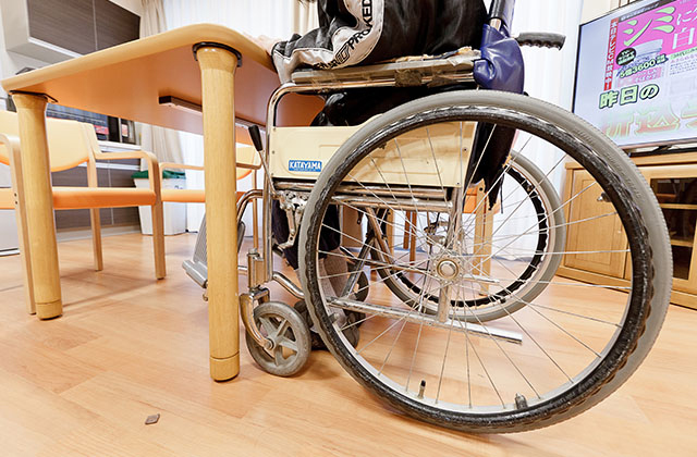 ダイニング車椅子対応